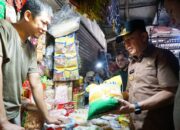 Blusukan ke Pasar Tradisional, Pj Gubernur Sumsel Agus Fatoni Dapati Harga Beras yang Masih Tinggi