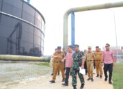 Ratu Dewa Tinjau Proyek IPAL, Persiapan Kunjungan Presiden Jokowi