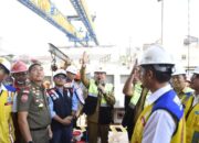 Pj Gubernur Agus Fatoni Tinjau Pengerjaan Pembangunan Fly Over Sekip Ujung Palembang