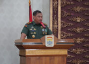Kungker ke Palembang,Danpusterad Letjen TNI Teguh Muji Angkasa Beri Arahan ke Prajurit Kodim 0418/Palembang