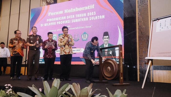 Wujudkan Akuntabilitas Pengelolaan Keuangan di Desa, PJ Gubernur Buka Forum Kolaborasi Pengawasan Desa Tahun 2023