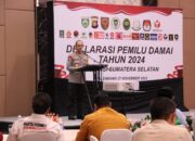 Ciptakan Pemilu 2024 Damai,Polda Sumsel Mengajak Masyarakat Jadi Satgas Cooling System Bersama Polri