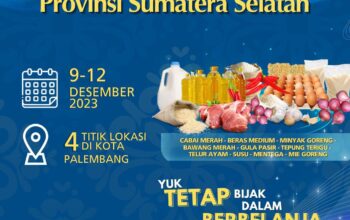 Yuk, Cek Lokasi dan Tanggal Pasar Murah di Palembang 