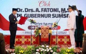 Pj Gubernur Agus Fatoni Beri Atensi Khusus Pj Bupati Lahat Untuk Segera Tuntaskan Program Prioritas