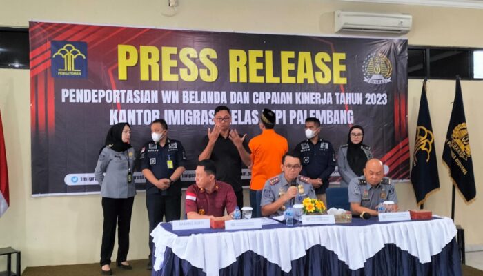 Salah Gunakan Paspor, WN Belanda di Deportasi Imigrasi Kelas 1 TPI Palembang
