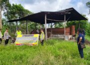 Kapolsek Babat Toman Lakukan Penutupan Ilegal Refinery