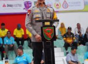 Meriahkan HUT Kodam ll/Sriwijaya, Kapolda Sumsel Buka Turnamen Terbuka Lomba Bola Voli