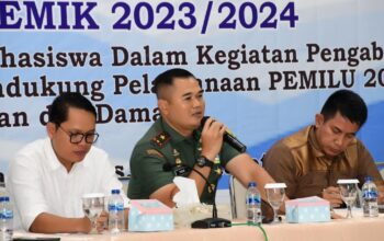 Danrem 044/Gapo beri Pembekalan Kepada Mahasiswa Unpal 