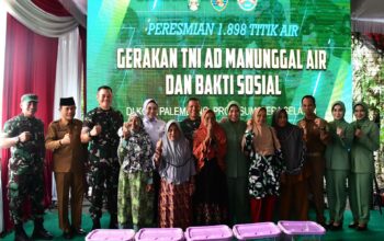 Program Unggulan TNI AD Manunggal Air, Bantu Kebutuhan Air Bersih Masyarakat