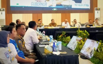 Gubernur Lampung Arinal Djunaidi Dampingi Menko PMK dan Menhub Pada Rakor Penanganan Arus Balik Idul Fitri 1445 H