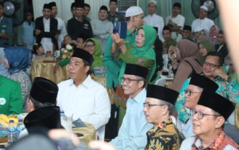 Ratu Dewa Undang Warga NU di Rumah Dinas Walikota Palembang