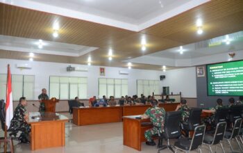 Korem 044/GAPO Gelar Rapat Penyambutan Pangdam II/Swj yang Baru