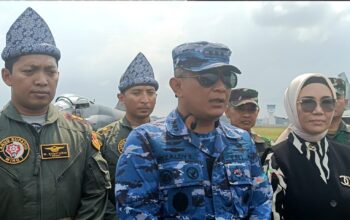 Ribuan Masyarakat Padati Apron Alpha Lanud SMH Palembang Saksikan Pesawat Tempur dari Dekat