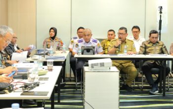Pj Walikota Ucok Abdul Rauf Paparkan Program Unggulan Transportasi Palembang Dihadapan Tim Penguji Penghargaan WTN