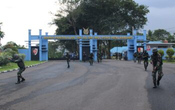 Airmen Lanud SMH Palembang Gelar Simulasi Latihan Hanlan Semester I TA 2024
