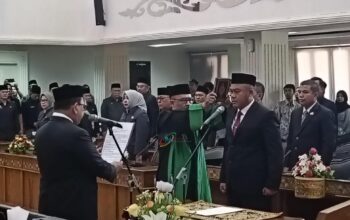 Resmi, Aprizal Hasyim Dilantik Sebagai Pj Sekda Kota Palembang