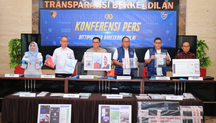 Hasilkan Ratusan Juta Rupiah, Bareskrim Polri Amankan Tersangka Anefcinta Pengelola Situs Penyebar Video Porno Anak