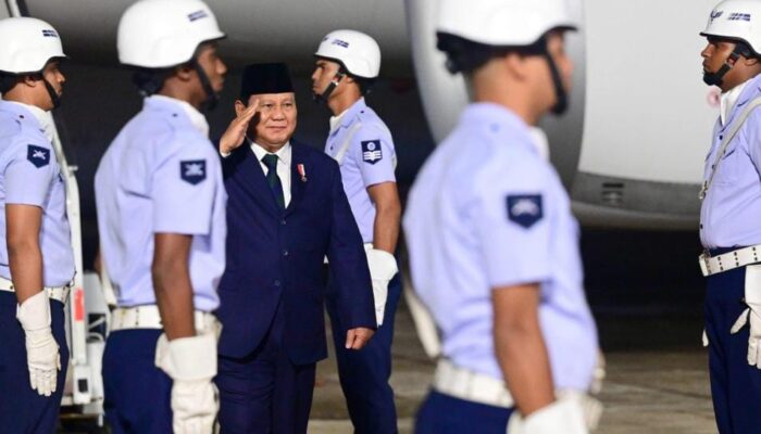 Dari Peru, Presiden Prabowo Subianto Tiba di Brasil