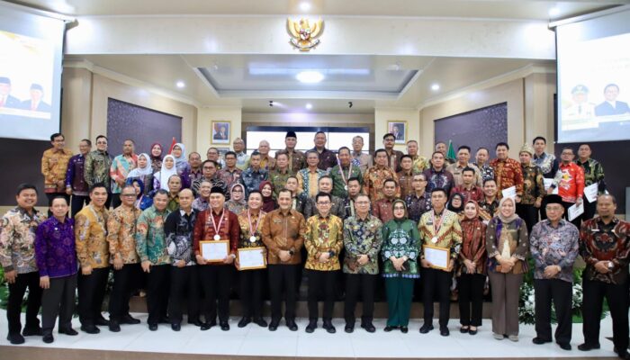 Sekda Sumsel Edward Candra Tutup PKN Tingkat II Tahun 2024