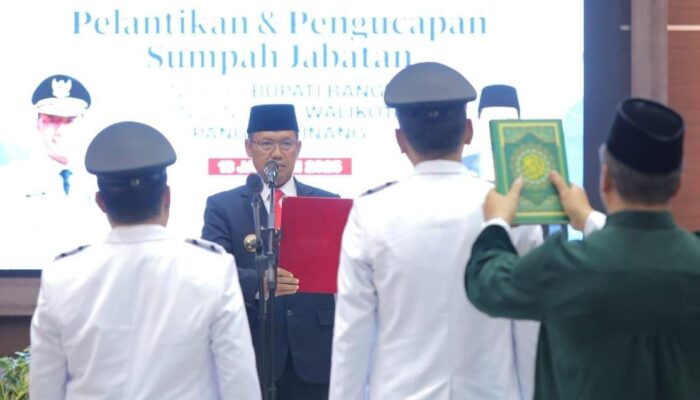Pj Gubernur Sampaikan Tugas Utama Pj Bupati Bangka dan Pj Wali Kota Pangkalpinang yang Baru