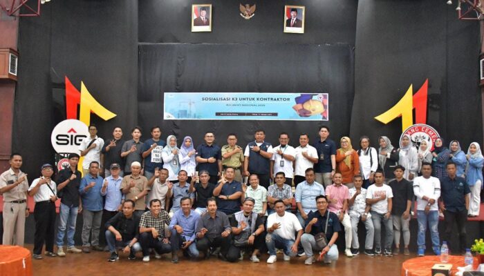 PT Semen Padang Edukasi Kontraktor tentang K3 untuk Wujudkan Tempat Kerja Aman