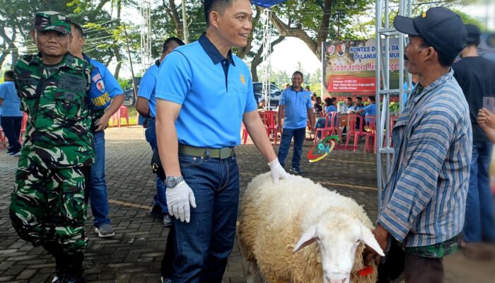 Lanud SMH Ikut Meriahkan Kontes Domba dan Kambing Nasional HUT Ke-79 TNI AU Sekaligus Perkuat Swasembada Pangan