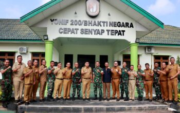 Pemkot Palembang Dan Yonif 200 Raider Jajaki Kerja Sama Bina Siswa Bermasalah