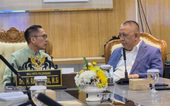 Audiensi ke Walikota, Pengurus KONI Palembang Sampaikan Rencana Pelantikan Hingga Sekretariat Kurang Layak