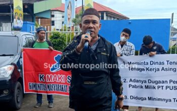 K MAKI Ragukan Pernyataan Komut PT Pusri Masalah TKA Sudah Selesai