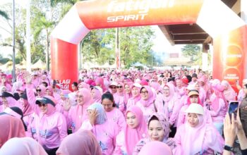 Jalan Sehat IBI Sumsel: Momentum Perkuat Peran Bidan dan Gaya Hidup Sehat