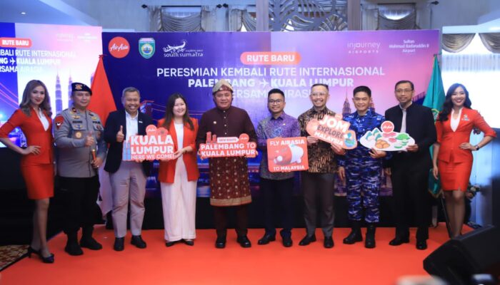 Selangkah ke Malaysia, Palembang Kini Punya Penerbangan Harian Internasional