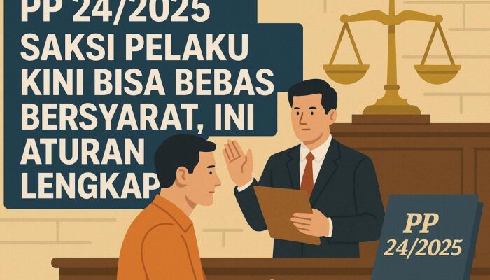 Saksi Pelaku Kini Bisa Bebas Bersyarat, Ini Aturan Lengkapnya