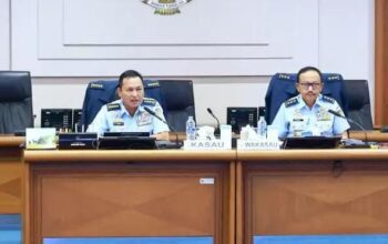 Rapat Strategis di Mabesau, Kasau Garisbawahi Urgensi Perencanaan Responsif