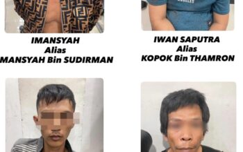 Beraksi di 44 TKP, Sindikat Spesialis Pencuri Honda Beat Dibekuk Jatanras Polda Sumsel