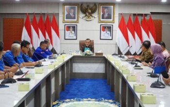 Sekda Sumsel Terima Audiensi FSP PP-SPSI Bahas Nasib Pekerja Mitra Ogan