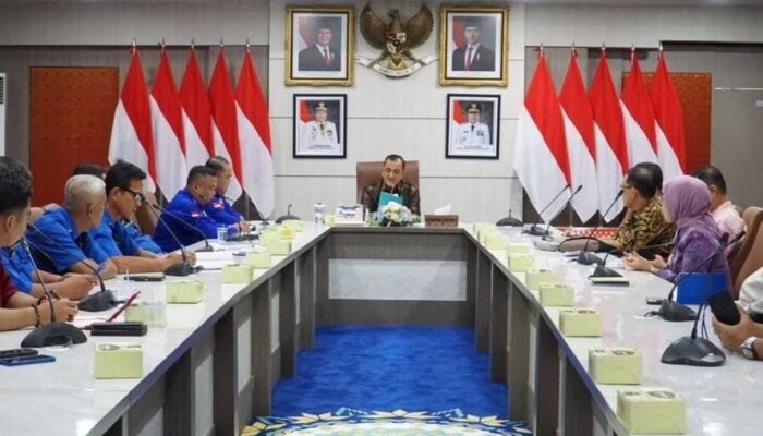 Sekda Sumsel Terima Audiensi FSP PP-SPSI Bahas Nasib Pekerja Mitra Ogan