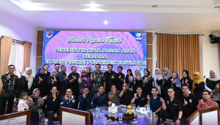 Hangatkan Silaturahmi, Wali Kota Pagar Alam Sambut Ramah Alumni Ikapolsri