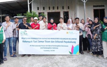 PLN IP Indralaya Gelar Pelatihan Keuangan bagi UMKM Payakabung, Dorong Kemandirian Ekonomi Warga