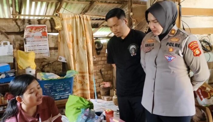 Camat Sukarami Kunjungi Bayi Hidrosefalus yang Berjuang Melawan Komplikasi