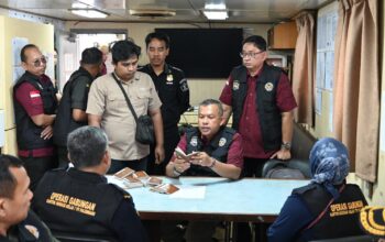 Imigrasi Palembang Sisir Pelabuhan, 17 Awak Kapal Asing berkewarganegaraan Thailand Tak Luput dari Pemeriksaan