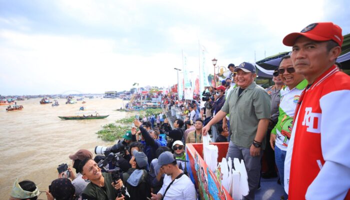 80 Tahun Merdeka, Palembang Satukan Tradisi dan Sejarah lewat Festival Perahu Bidar 2025