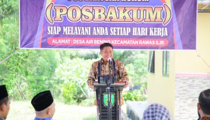 Sumsel Pelopor Posbakum, Herman Deru Minta Tak Hanya Jadi Formalitas