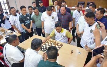 Sekda Palembang Buka Turnamen Catur Korpri Cup I, Jadi Ajang Silaturahmi ASN