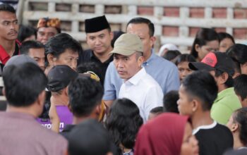 Ratu Dewa Datangi Rumah Korban Bocah Tenggelam di Muara Ogan