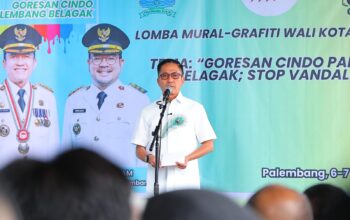 Mural Grafiti Warnai Palembang, Ratu Dewa Tegaskan Aksi Vandalisme Akan Ditindak