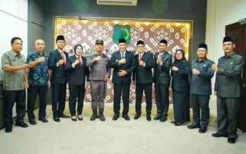 Perkuat Struktur Organisasi, Pemkab Muba Resmi Lantik Lima Pejabat Baru