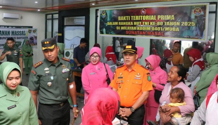 BPBD Muba: TNI Selalu Hadir Bersama Kami Saat Bencana