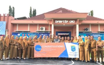 Capaian Bergengsi, DPMPTSP OKI Kembali Sandang Sertifikat ISO