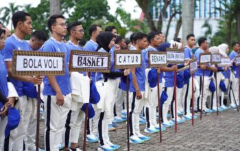 269 Atlet Kontingen Sumsel Dilepas Herman Deru untuk PORNAS XVII KORPRI 2025
