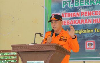 BPBD Muba Apresiasi PT BSS dalam Cegah Kebakaran Perkebunan